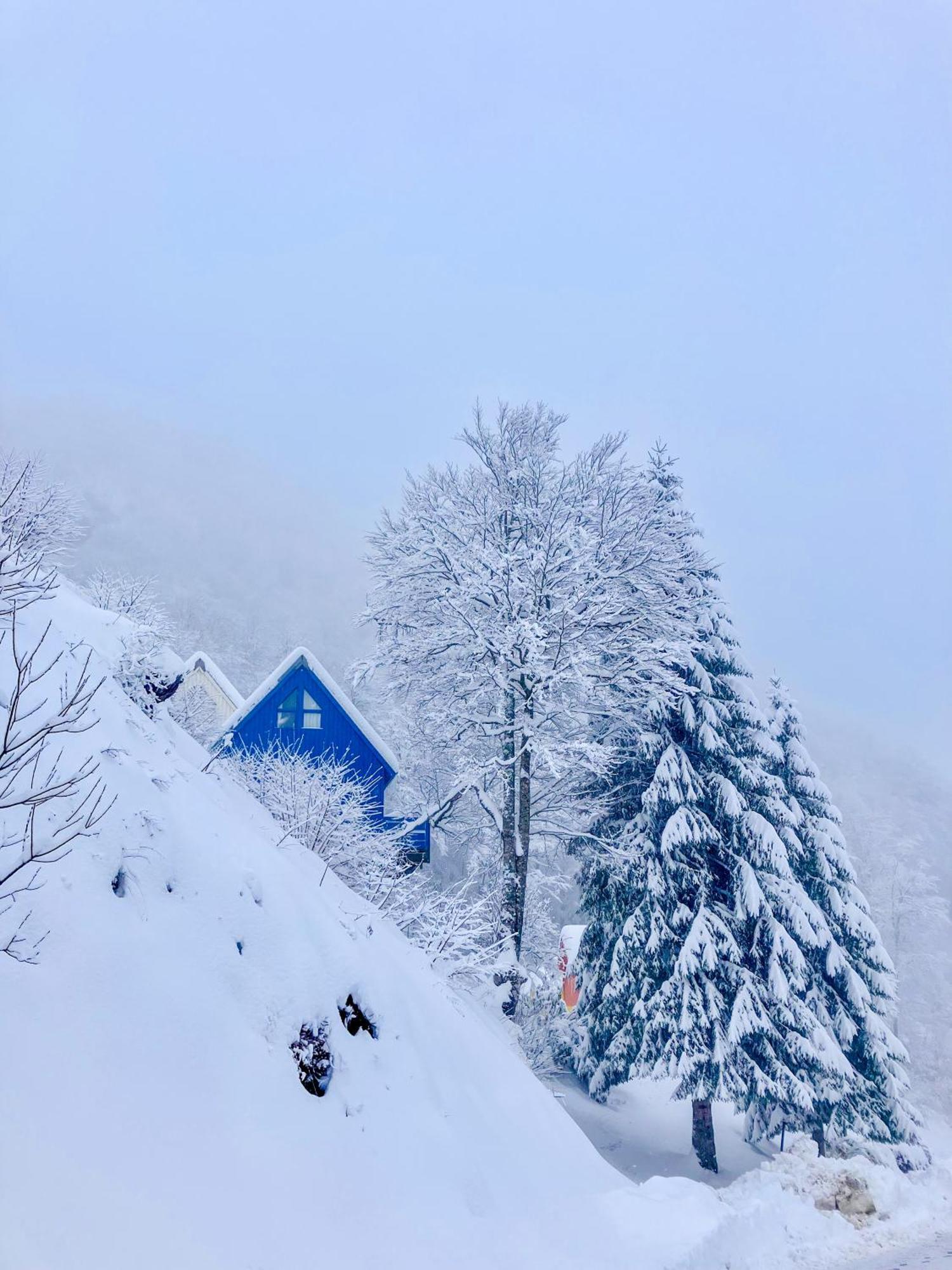 Iskoe Chalets-Hoetel, Col D'Aubisque Gourette Eksteriør bilde