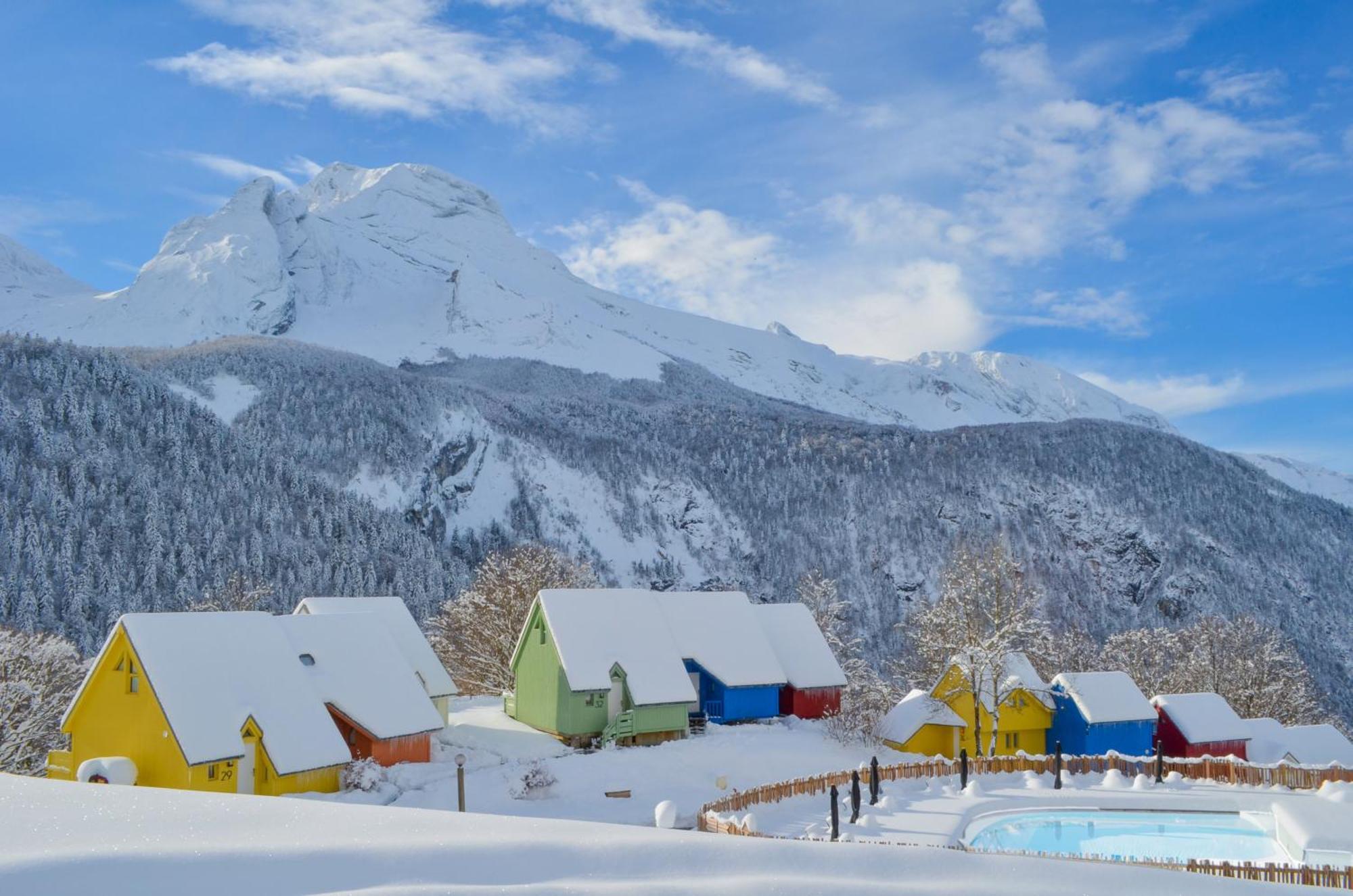 Iskoe Chalets-Hoetel, Col D'Aubisque Gourette Eksteriør bilde