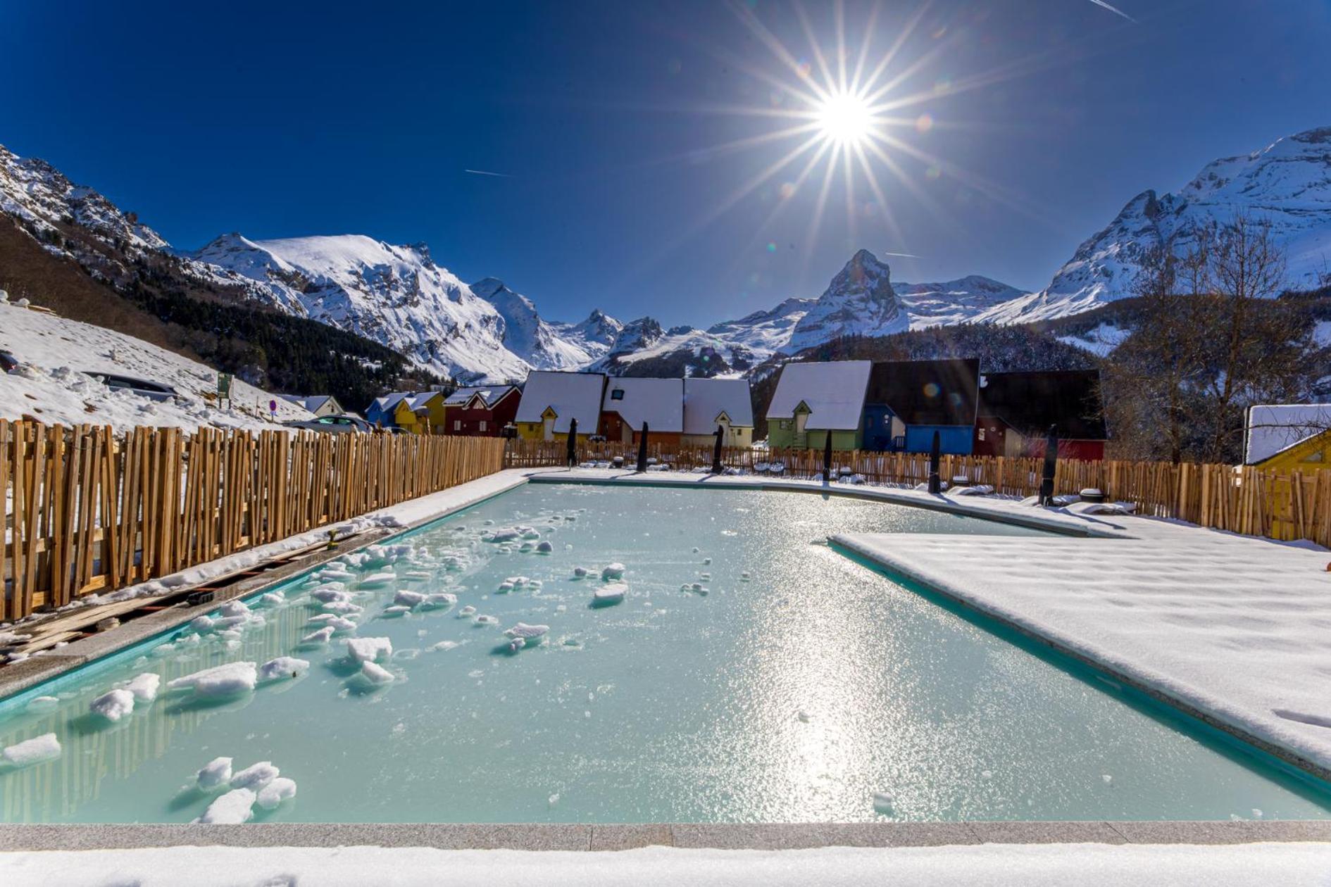 Iskoe Chalets-Hoetel, Col D'Aubisque Gourette Eksteriør bilde